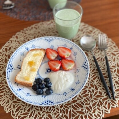 ベリー類大好きな我が家♡美味しくいただきました(^^)